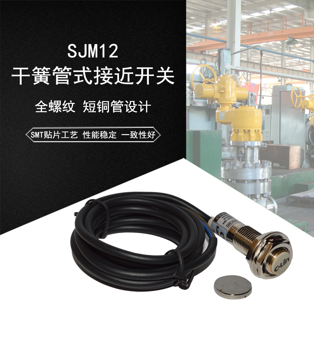 接近开关 SJM12系列 磁性开关 埋入式